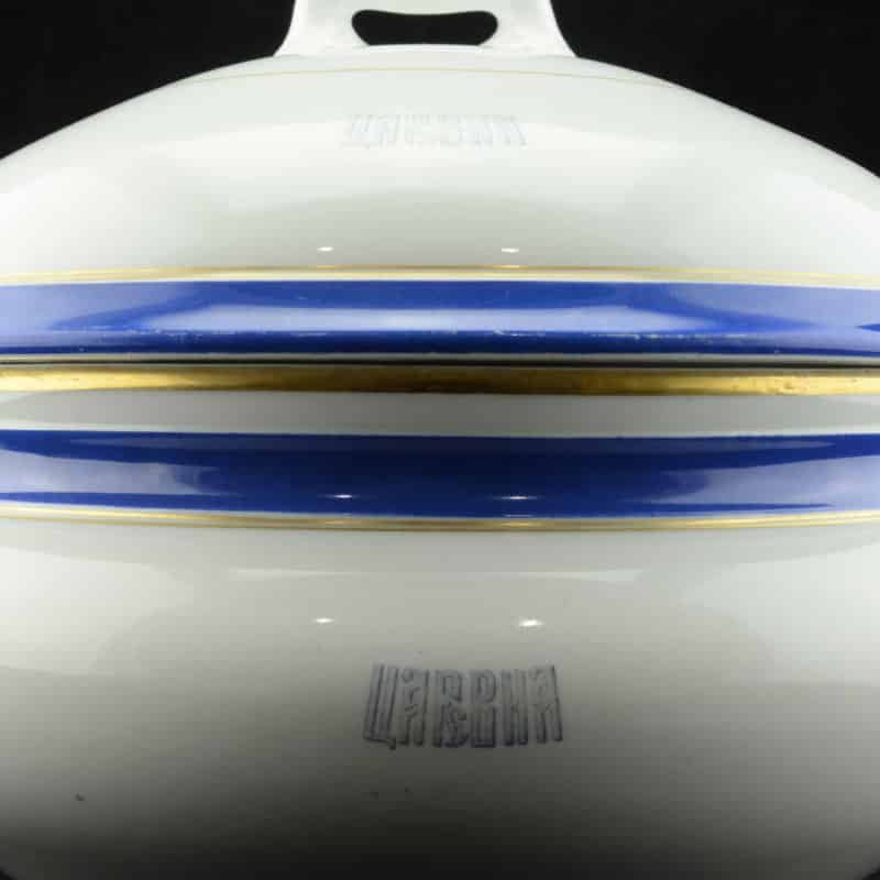 Russian Imperial Porcelain Factory Imperial Yacht Tsarevna Service Soup Tureen - Image 2