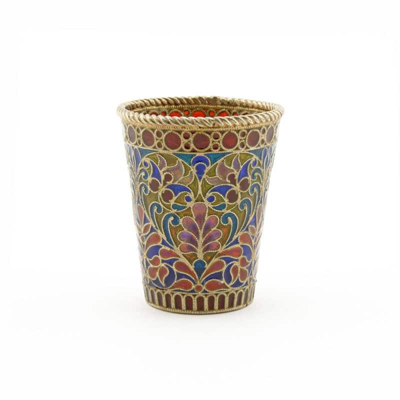 Pavel Ovchinnikov Plique-à-Jour Enamel Beaker