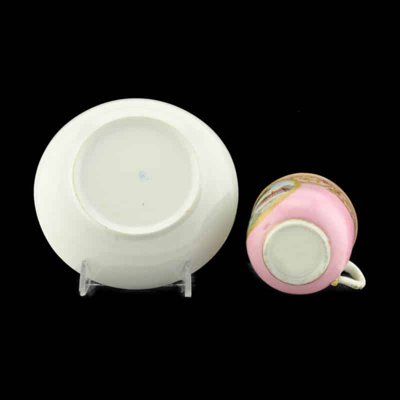 Russian Imperial Porcelain Factory Cabinet Cup and Saucer - Image 6