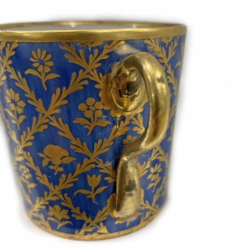 Russian Imperial Porcelain Factory Cabinet Cup and Saucer - Image 10