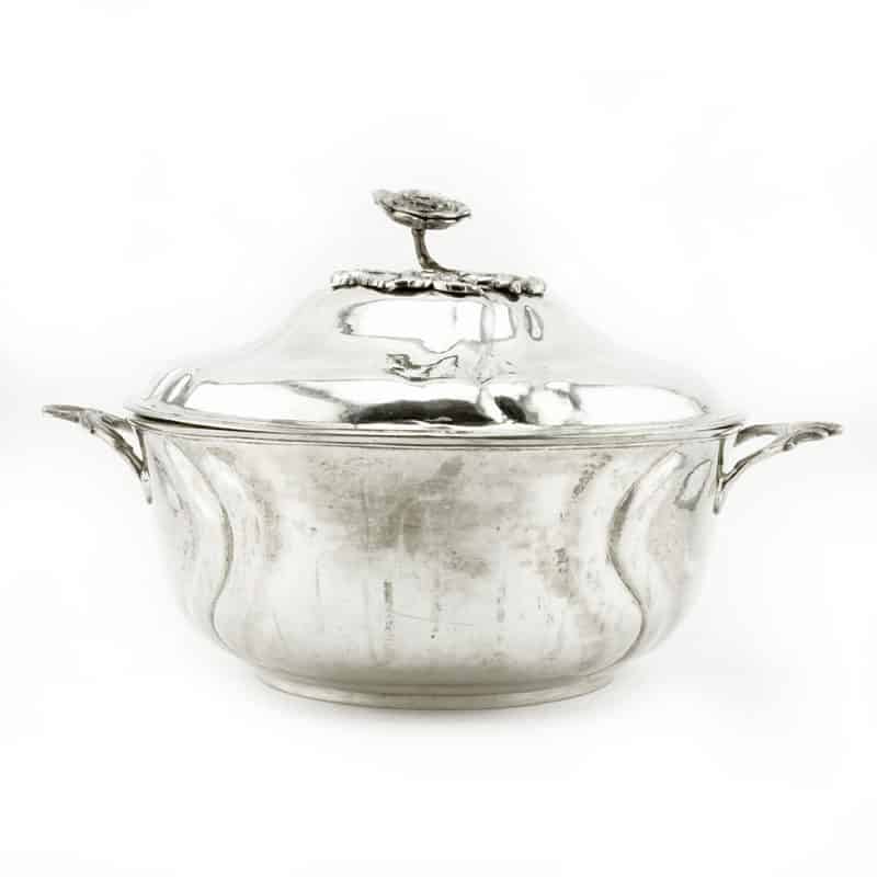18th-century Russian silver covered tureen - Image 2