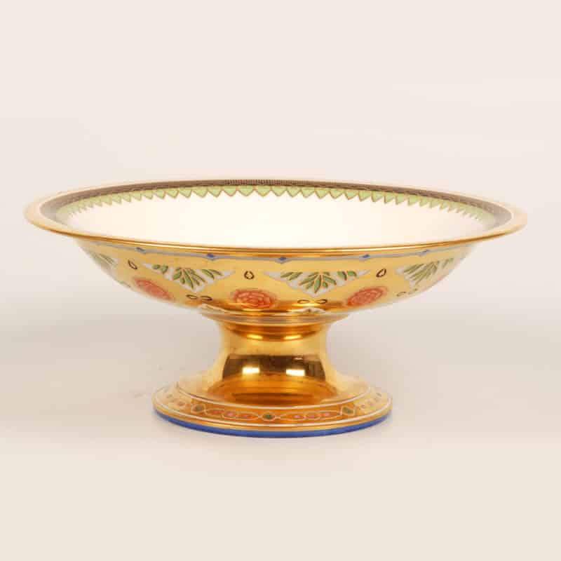 Russian Imperial Porcelain Factory Kremlin Service Compotes - Image 7