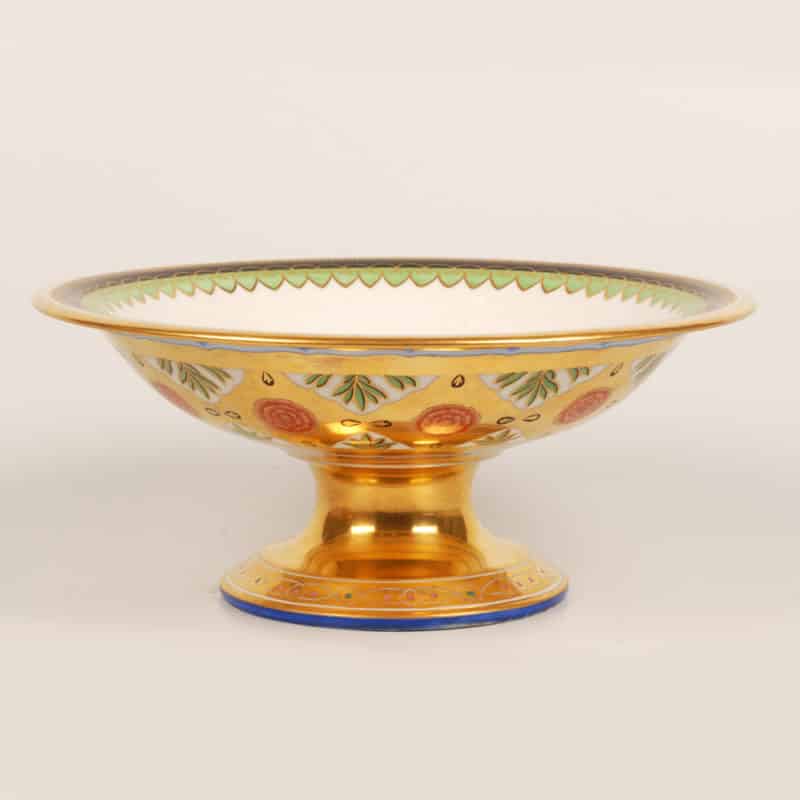Russian Imperial Porcelain Factory Kremlin Service Compotes - Image 9