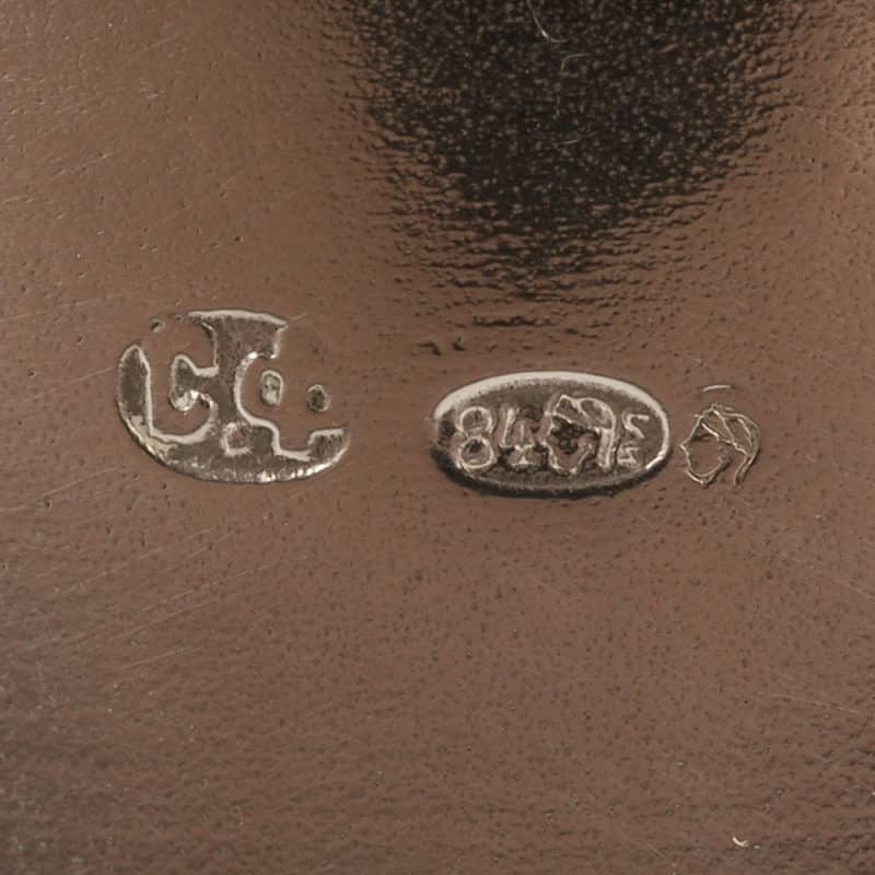 Russian silver Art Nouveau tea glass holder - Image 5