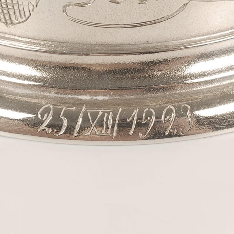 Russian silver Art Nouveau tea glass holder - Image 4