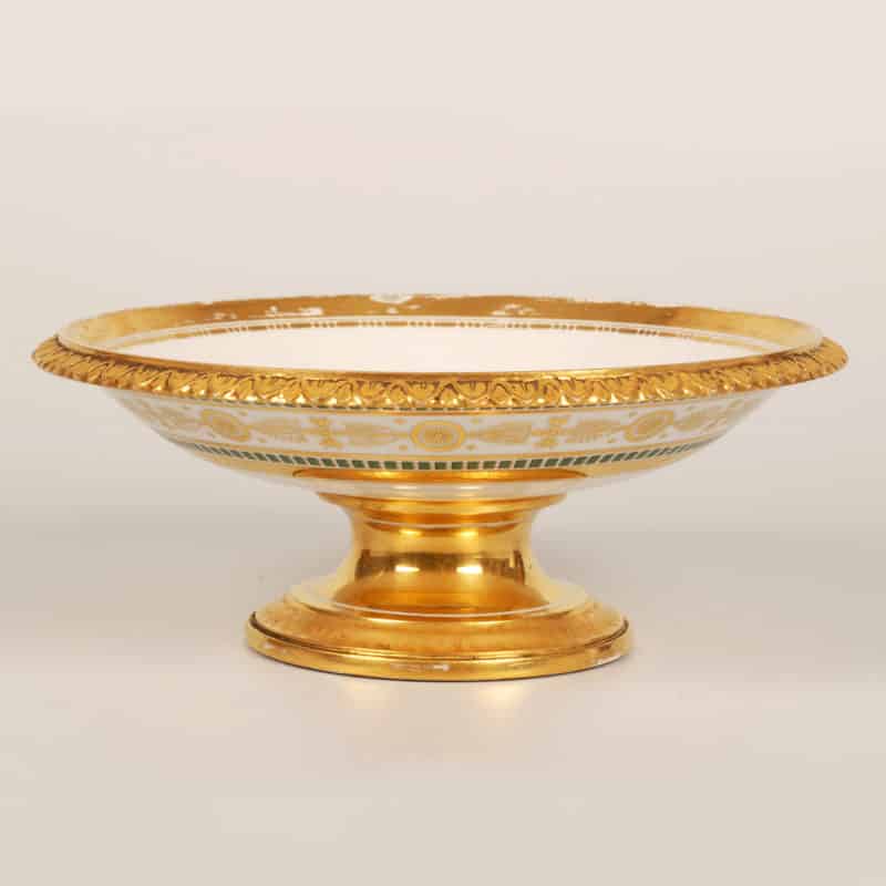 Russian Imperial Porcelain Factory Compote from the Mikhailovskii Service - Image 4