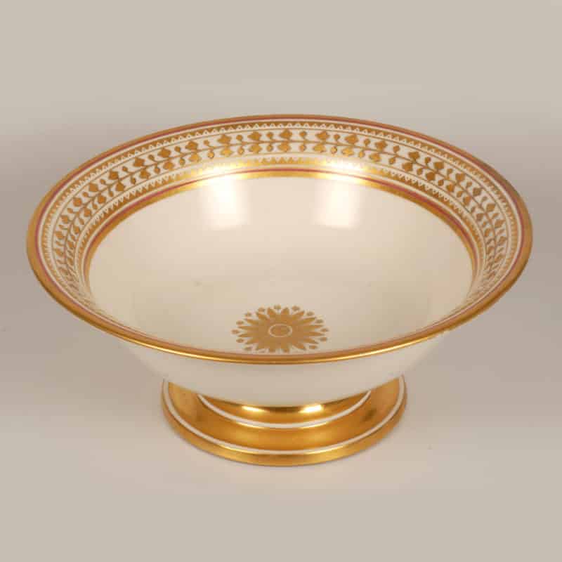 Russian Imperial Porcelain Factory Babigon Service Tazza - Image 3