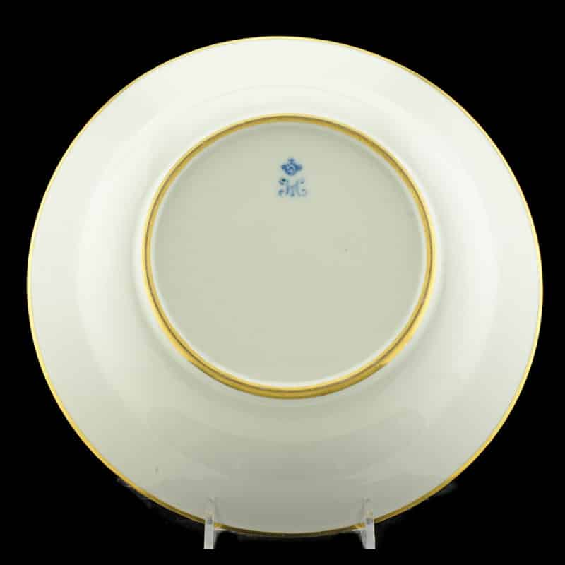 Russian Imperial Porcelain Factory Kremlin Service Soup Plate - Image 3