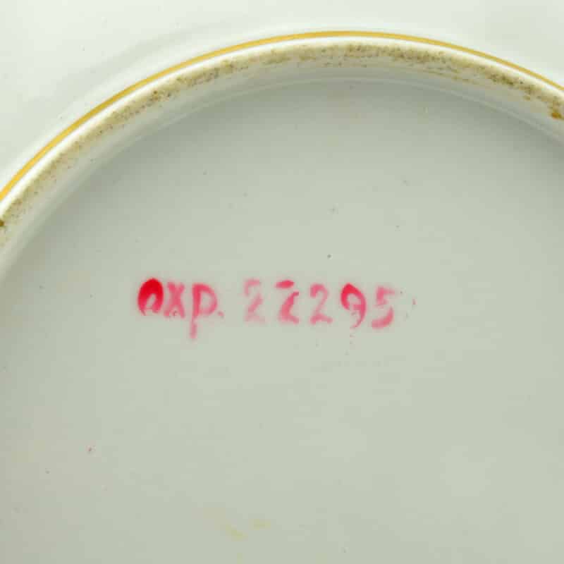 Russian Imperial Porcelain Factory Kremlin Service Dessert Plate - Image 5