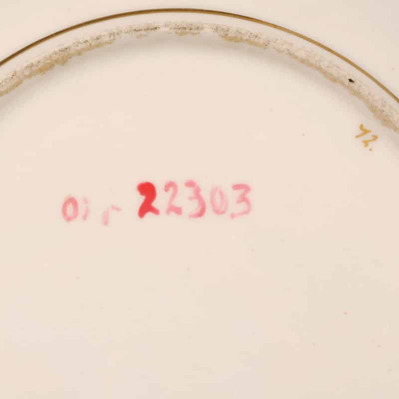 Russian Imperial Porcelain Factory Kremlin Service Dessert Plate - Image 4