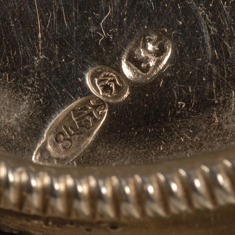 Russian silver punch set for six in Art Nouveau taste - Image 2