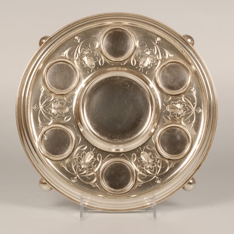 Russian silver punch set for six in Art Nouveau taste - Image 3