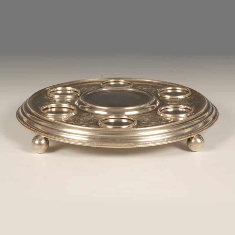 Russian silver punch set for six in Art Nouveau taste - Image 4