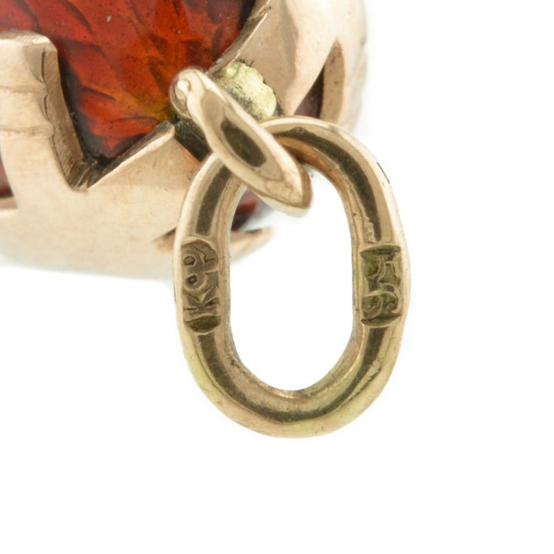 Faberge Gold Pendant Egg - Image 3