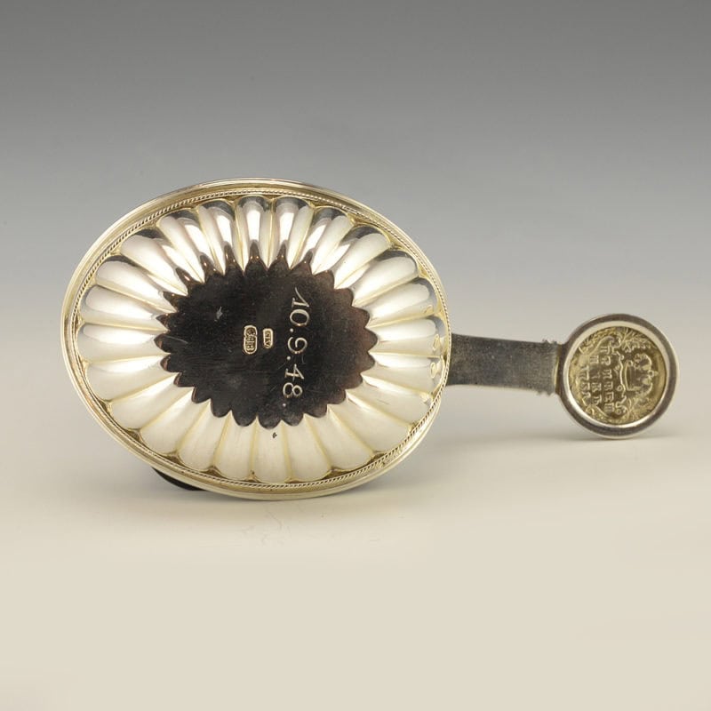 Fabergé Anders Nevalainen silver & enamel kovsh with coin - Image 7
