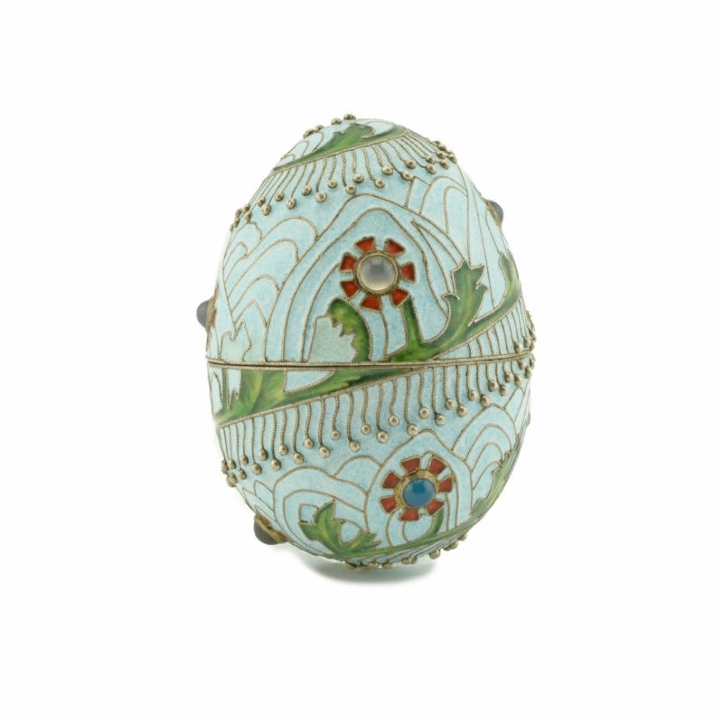 Feodor Ruckert Enamel Egg