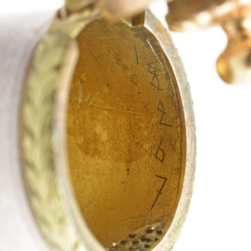 Fabergé Wigström gold-mounted guilloché enamel scent flask - Image 10