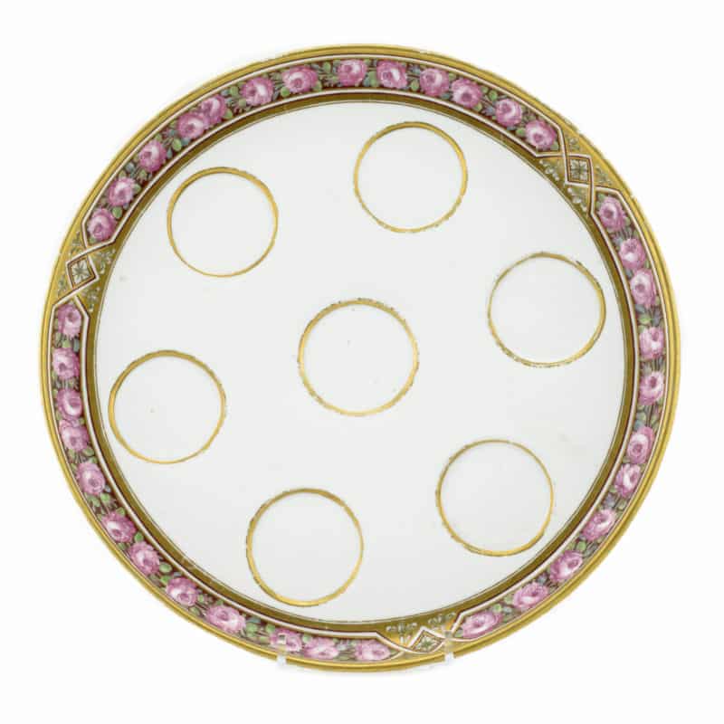 Russian Imperial Porcelain Factory Dowry Service of Grand Duchess Maria Pavlovna Serving Tray