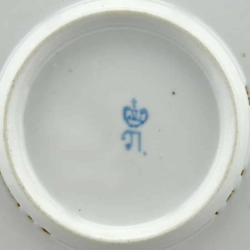 Russian Imperial Porcelain Factory Dowry Service of Grand Duchess Maria Pavlovna Serving Tray - Image 3