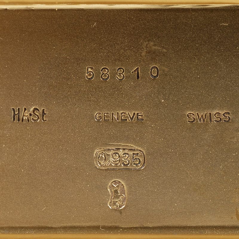 Rare Swiss Plique-à-Jour Enamel Desk Clock - Image 13