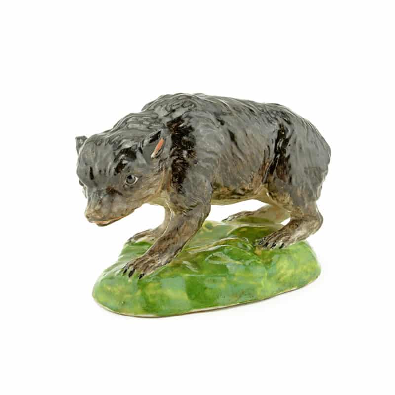 Baranovka Porcelain Factory Bear Sculpture