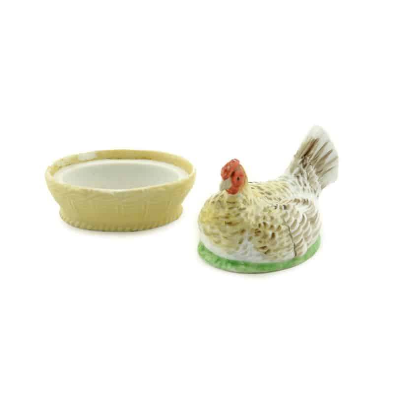 Gardner Factory Russian Porcelain Chicken Box - Image 4
