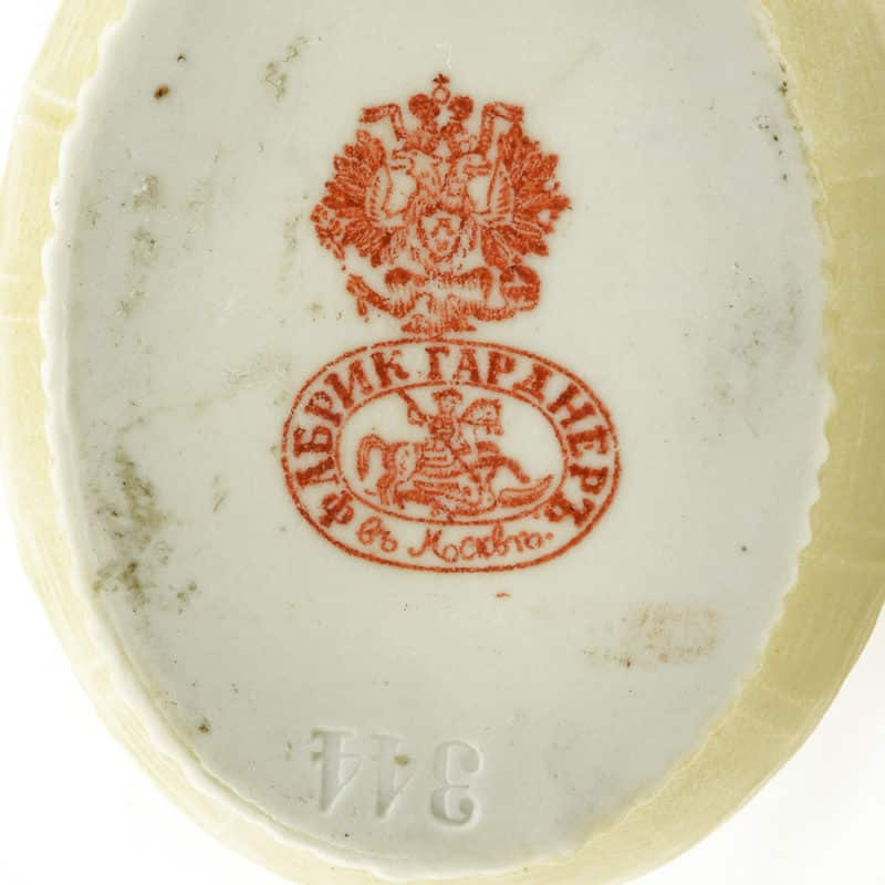 Gardner Factory Russian Porcelain Chicken Box - Image 5