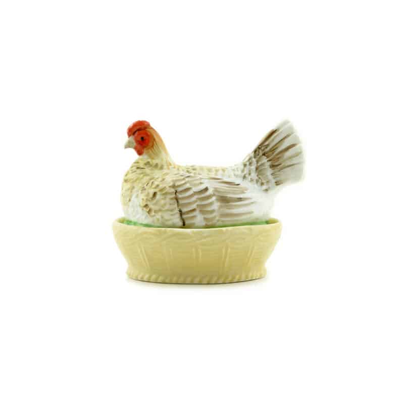 Gardner Factory Russian Porcelain Chicken Box