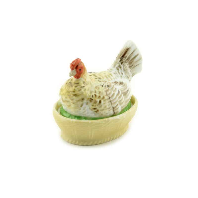 Gardner Factory Russian Porcelain Chicken Box - Image 2