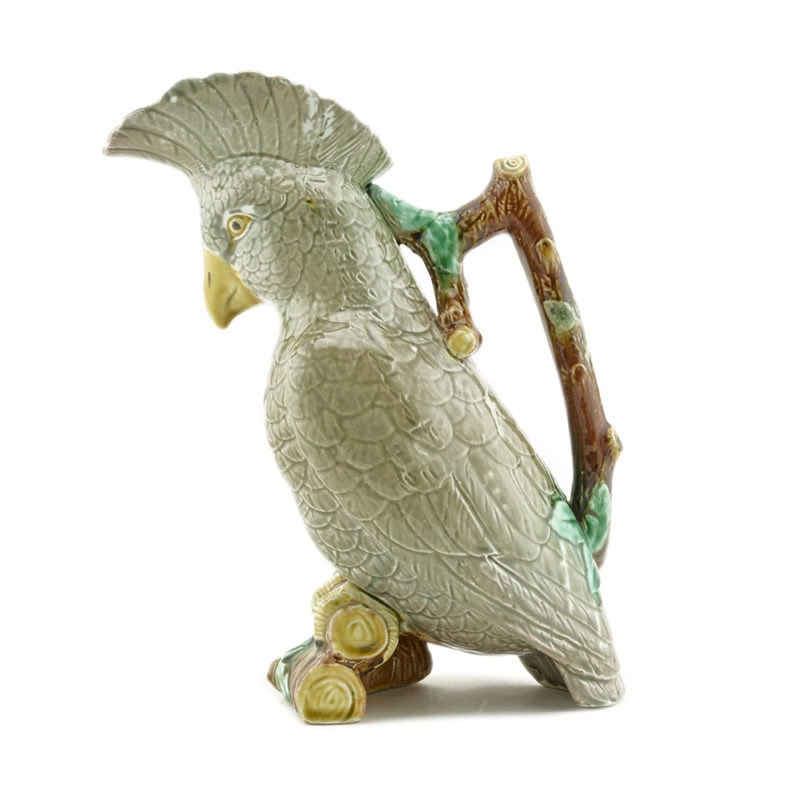 Kuznetsov Factory Majolica Figural Pitcher - Image 3