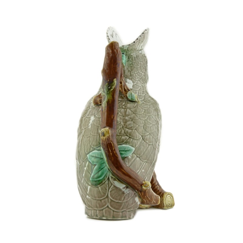 Kuznetsov Factory Majolica Figural Pitcher - Image 4