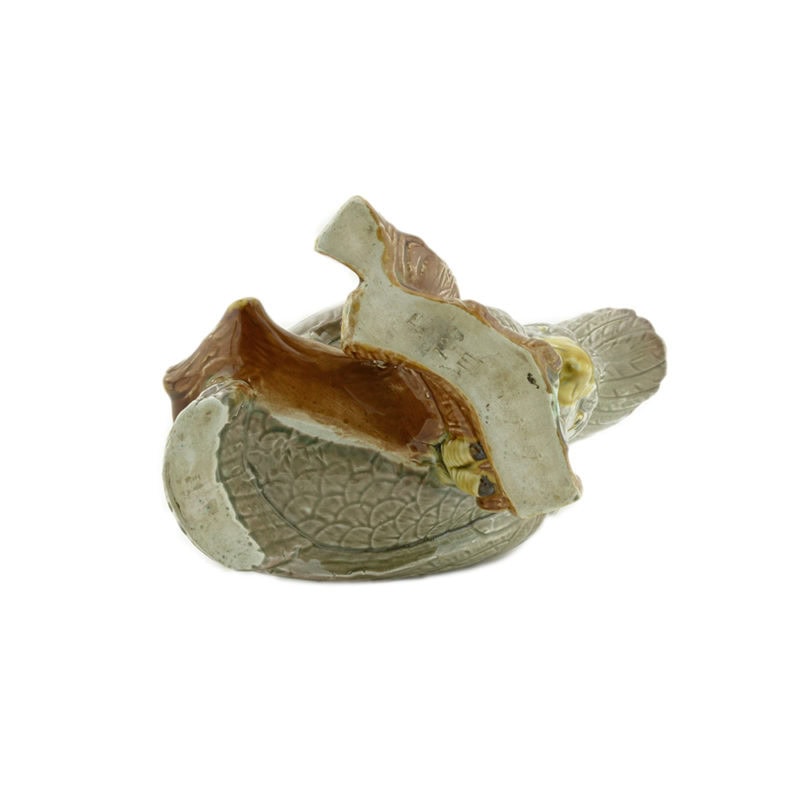 Kuznetsov Factory Majolica Figural Pitcher - Image 5