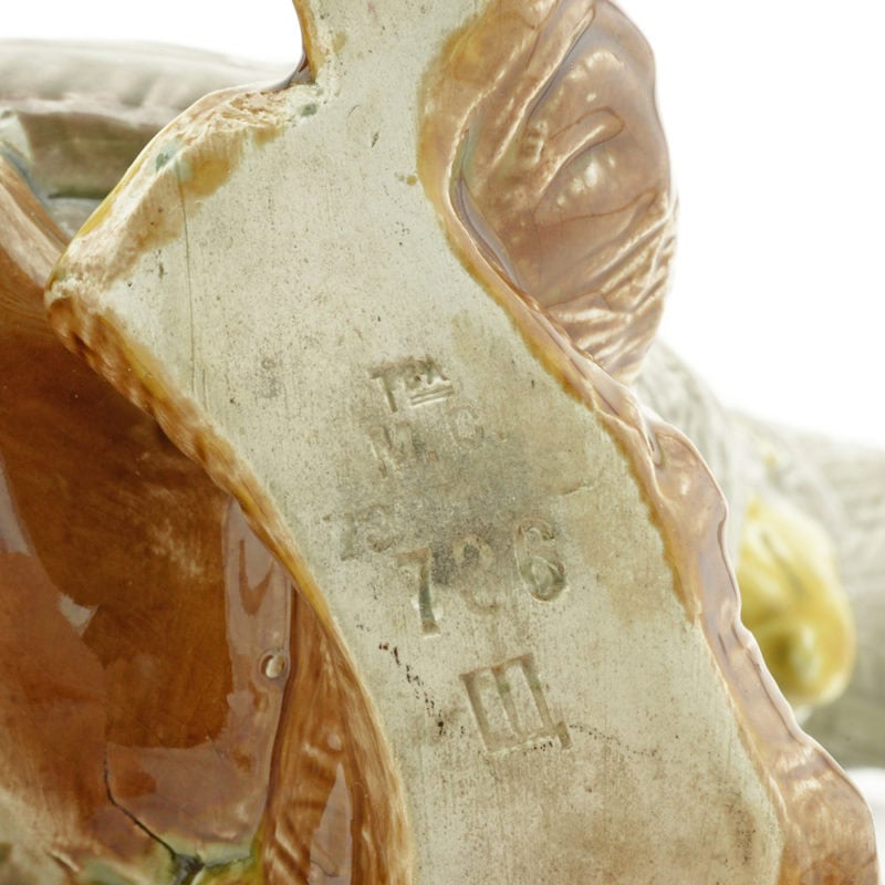 Kuznetsov Factory Majolica Figural Pitcher - Image 6