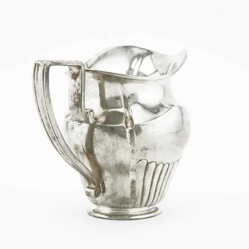 Fabergé silver teapot & milk jug - Image 9
