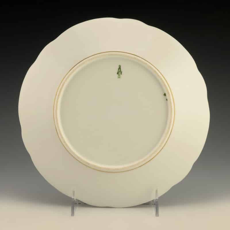 Russian Imperial porcelain plate from the Farm Palace Banquet Service - Image 2