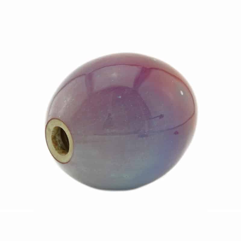Russian Imperial Porcelain Factory Oxblood & Blue Egg - Image 4