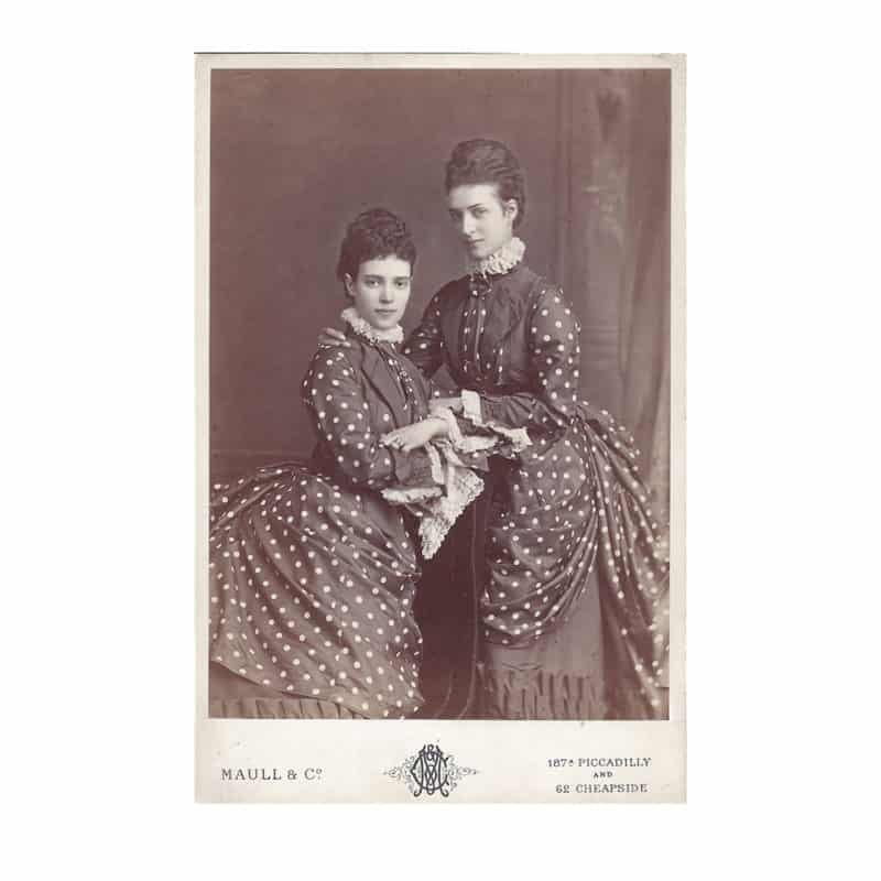Photograph of Empress Maria Feodorovna & Queen Alexandra of Britain