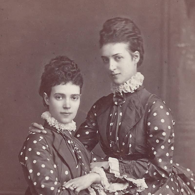 Photograph of Empress Maria Feodorovna & Queen Alexandra of Britain - Image 2