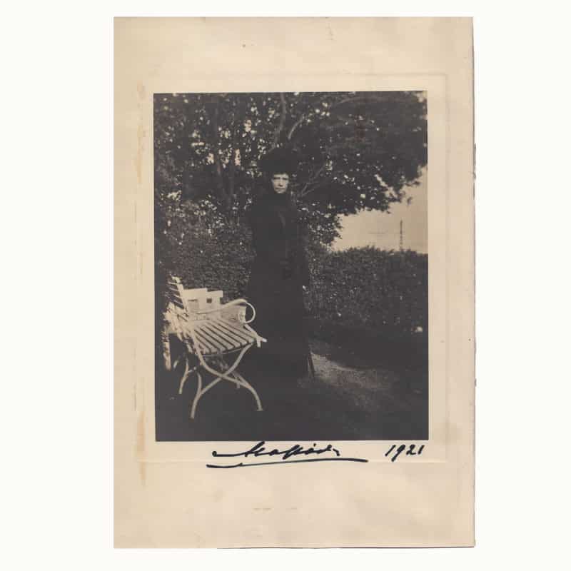 Signed Photograph of Maria Feodorovna 1921