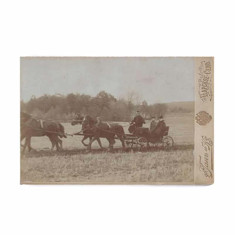Russian Photograph of Tsar Nicholas II & Tsarina Alexandra Feodorovna