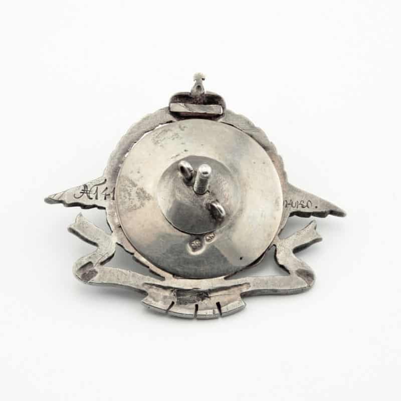 Fabergé silver & enamel badge of the Society to Assist iers Who Had Suffered in the War & Their Families - Image 4