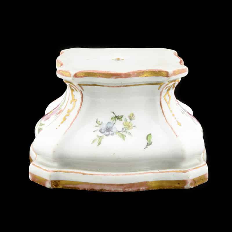 Russian Imperial Porcelain Factory 18th C. Pedestal - Image 2