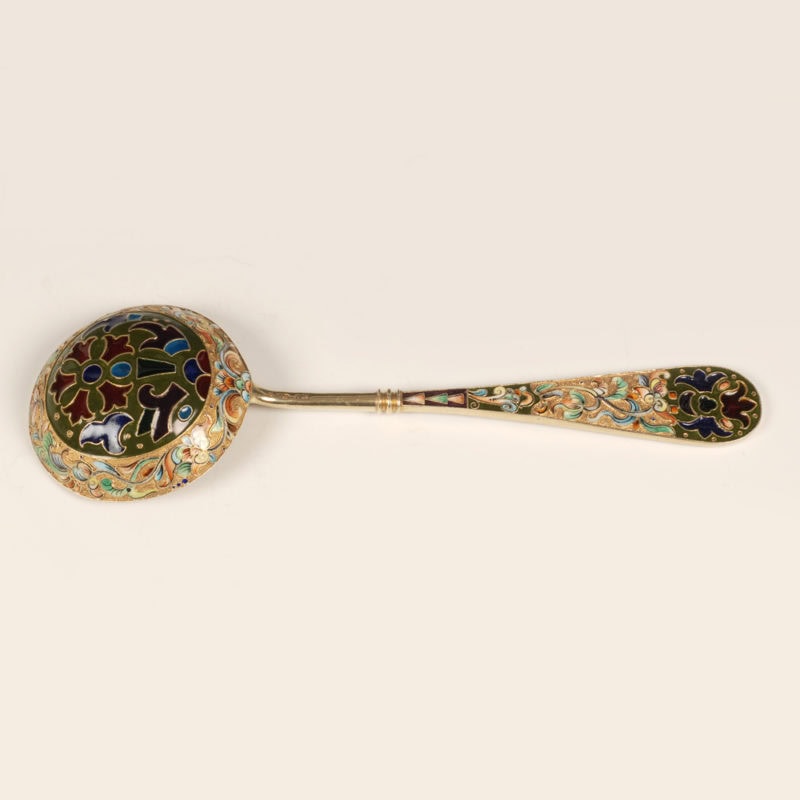 6th Artel Plique Enamel Serving Spoon - Image 2