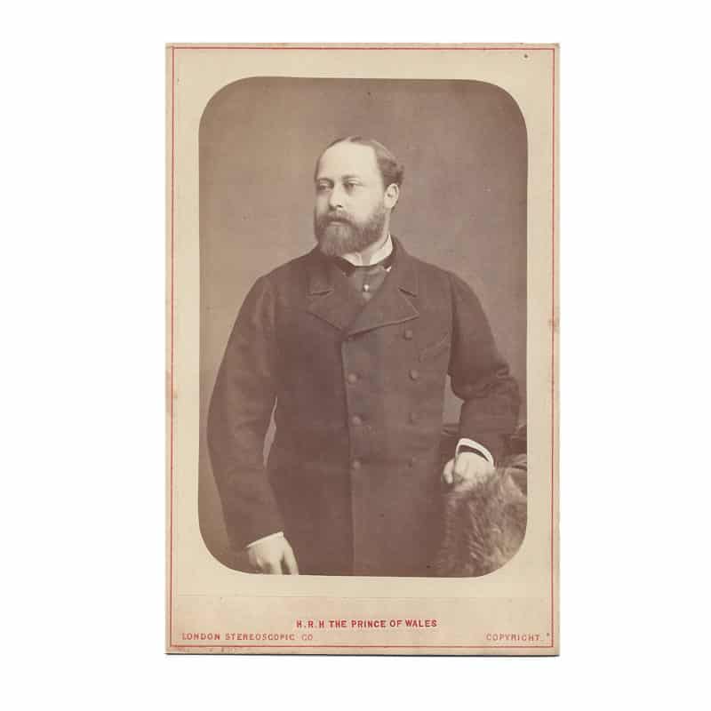 British Photograph of H.R.H Edward VII Prince of Wales