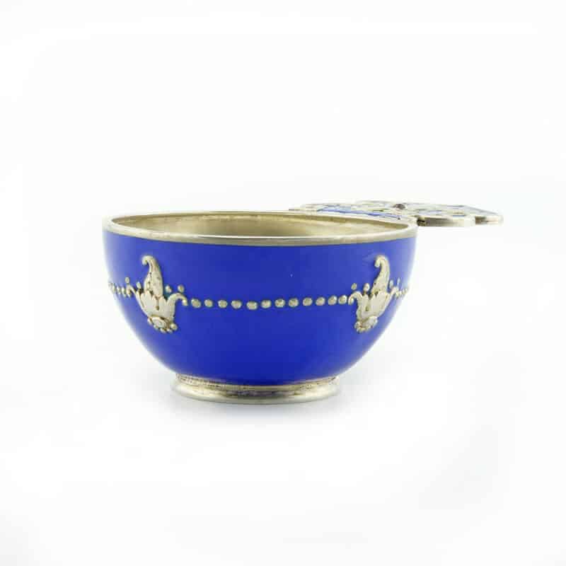 Faberge Gem-set Silver and Enamel Charka - Image 2