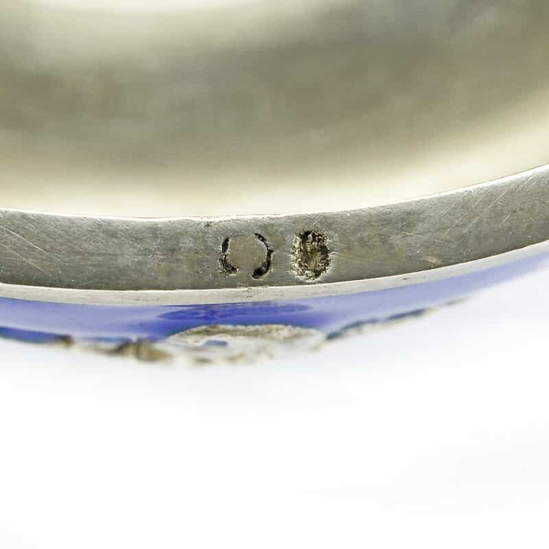 Faberge Gem-set Silver and Enamel Charka - Image 5