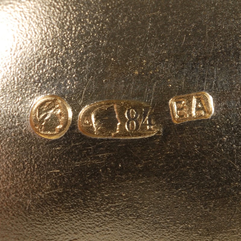 Agafonov shaded cloisonné enamel kovsh - Image 2
