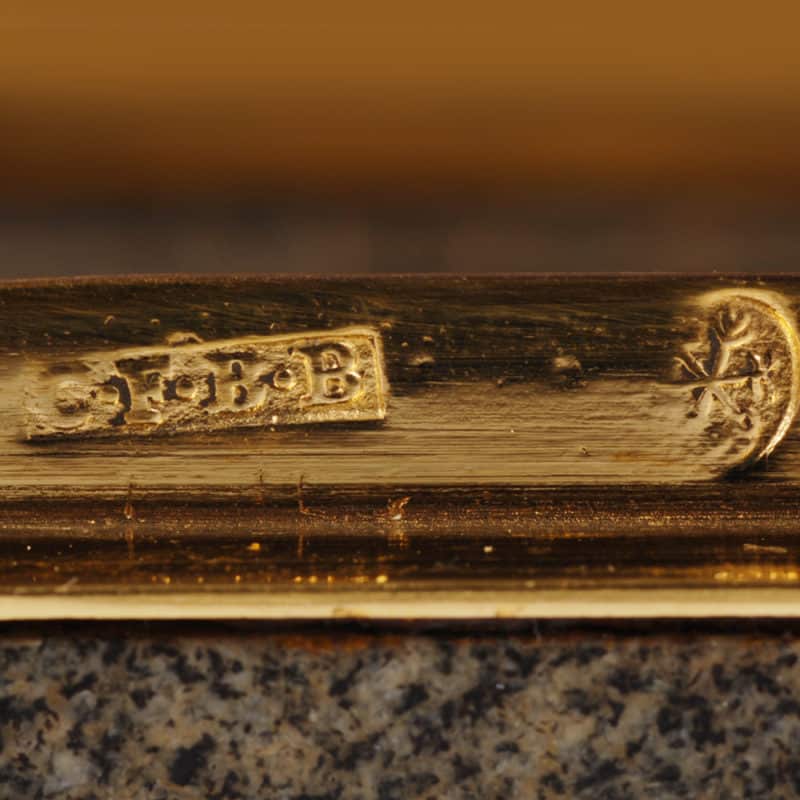 Gold Mounted Granite Snuff Box with Peter the Great Portrait Miniature - Image 10