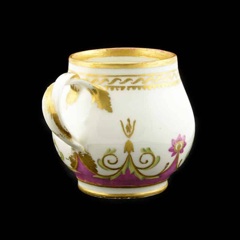 A rare Russian Imperial porcelain ice cup from the Arabesque Service - Image 3