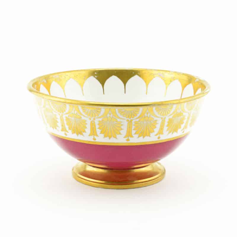 A Russian porcelain-pink ground tea set, circa 1820 - Image 6
